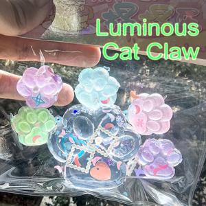 빛나는 고양이 발 햄스터 Squishy 짜기 장난감 스트레스 릴리프 파티 Antistress 성인 어린이를위한 장난감 상승 스트레치 장난감 감압