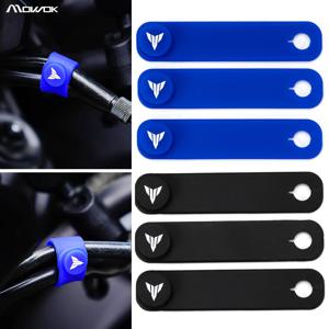 오토바이 와이어 고정 타이 고무 붕대 액세서리, YAMAHA MT07 MT09 MT03 MT10 MT25 MT125 fz07 fz09 MT 07 09 10 25 125