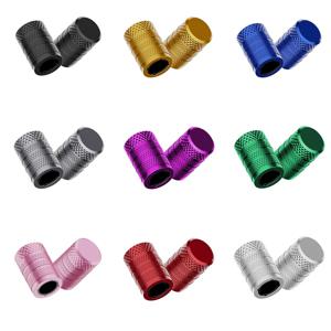 타이어 밸브 스템 캡 오토바이 알루미늄 플라스틱 코어 타이어 캡 자동차 트럭 및 자전거용 부식 방지 스템 커버