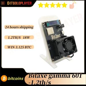 Bitaxe Gamma 601 1.5th/s 25W BM1370 비트코인 ​​ASIC 채굴기 5V6A 전원 공급 장치가 있는 오픈 소스 비트코인 ​​채굴기