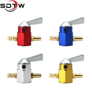 범용 인라인 6mm 8mm 연료 밸브 스위치 인라인 가솔린/연료 탭 오토바이 On-OFF 페콕 연료 스위치