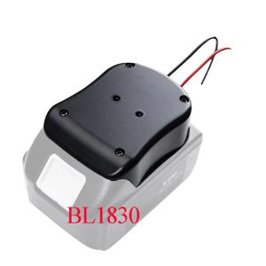 리튬 이온 배터리 외부 전원 공급 장치 마운트 DIY 커넥터 어댑터 도크 홀더 Makita 14.4V 18V 리튬 배터리 BL1830 BL1430