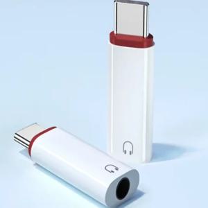 USB C타입 to 3.5mm 잭 오디오 어댑터 USB C 3.5mm Aux 어댑터 TypeC 이어폰 컨버터 (아이폰15, 삼성, 샤오미, 화웨이용)