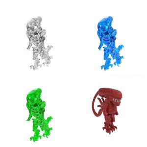 공포 영화 PG1050 PG1127 PG1127A 외계인 로봇 괴물 모델 빌딩 블록 계몽 액션 피규어 벽돌 어린이를위한 장난감