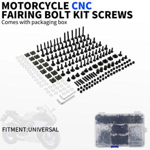오토바이 CNC 페어링 볼트 키트 나사 GSXR 600 750 YZF R6 R3 R1 ZX6R ZX10R ZX14 EX300 EX650R CBR600RR CBR1000RR CBR1100XX용