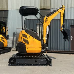 2톤 2.5톤 굴삭기 중국 미니 유압 굴삭기 미니 백호 무료 배송 마이크로 굴착기 공장 쿠보타 소형 굴삭기