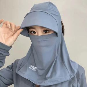 1Pcs 여성 여름 자외선 차단 목 스카프 모자 커버 야외 랩 커버 스포츠 사이클링 태양 방지 등산 스카프