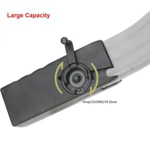 6mm BBS 스피드 로더 1000 용량 M4 핸드 크랭크 잡지 용 플라스틱 BB 보관함 퀵 로더 Airsoft 기어 액세서리