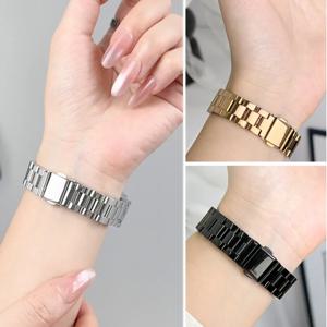 스테인리스 스틸 얇은 스트랩 애플 워치 밴드 시리즈 11 10 8 7 6 SE 3 울트라 호환 팔찌 45/41 40/44mm 42 46 49mm