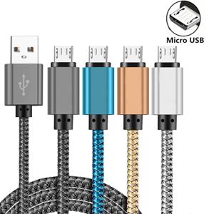 USB A 마이크로 케이블 고속 충전 와이어 휴대폰 라인 USB 어댑터 케이블 코드 삼성 샤오미 안드로이드 마우스 PS4 게임패드 데이터용