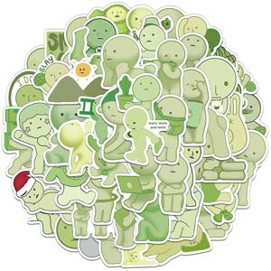 54/108PCS 크리 에이 티브 SMISKI 맞춤형 스티커 장식 워터 컵 노트북 전화 케이스 스케이트 보드 DIY 스티커