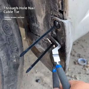 나일론 범용 케이블 타이 버클 셀프락킹 플라스틱 커플러 자동차 패스너 나사 교체 클립 자동차 펜더 관리 고정