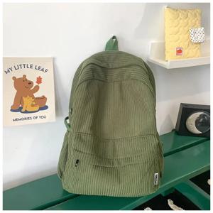 캔버스 카사울 소프트 재봉 학교 가방 대용량 실 2025 여성용 고품질 가방 소프트백 지퍼 패션 백팩