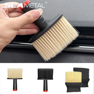 SEAMETAL 자동차 에어컨 출구 먼지 제거 브러시 부드러운 브리슬 자동차 세차 브러시 먼지 제거기 자동차 청소 액세서리