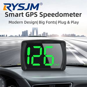 Y03 자동차 GPS KMH/MPH 속도계 디지털 헤드업 디스플레이 속도 프로젝터 모든 차량용 플러그 앤 플레이 자동차 액세서리