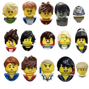 YZ001 원소 블록 카이 조립 브릭 미니 액션 토이 피규어 나야 첫 번째 세대 영화 인형 어린이 선물