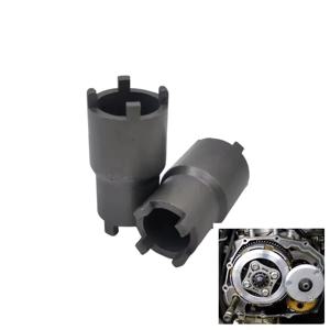 오토바이 교체 수리 도구 너트 제거 도구 블랙 더블 헤드 클러치 너트 분해 도구 클러치 분해 도구