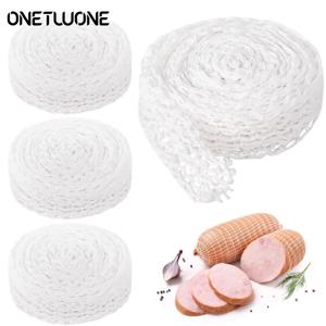 3/5/8미터 면 고기망 탄성 훈제육 가금류 햄 네트 정육점 끈 요리용 끈 고기 묶는 요리 도구