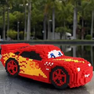 1258피스 레드 스포츠카 빌딩 블록 세트, 레이싱 문화의 본질을 경험해보세요, 생일, 크리스마스, 추수감사절 선물로 최고의 선택