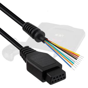 세가 제네시스 2 MD 2용 케이블, 메가 드라이브 2 게임패드 컨트롤러 연장 코드 9핀 게임 콘솔 와이어