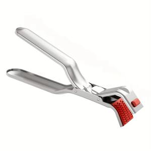 1개 방열 클립 뜨거운 그릇 홀더 접시 클램프 냄비 팬 그립퍼 클립 에어프라이어 접시 플레이트 리트리버 집게 주방용품