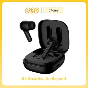 QCY T13 ANC 이어폰 Bluetooth 5.3 능동형 소음 제거 무선 헤드폰 4 마이크 ENC TWS 이어 버드 0.068s 낮은 대기 시간 30Hrs