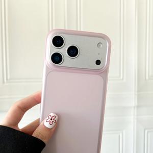 럭셔리 투명 캔디 컬러 케이스 아이폰 에어 17 16 15 14 13 12 프로 맥스 플러스 16E 클리어 매트 실리콘 소프트 커버 쉘 16+