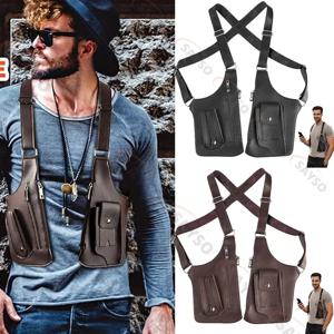 휴대용 겨드랑이 지갑 전술적 도난 방지 비밀 홀스터 크로스바디 숄더 숨겨진 가방 여권 전화 키 신용카드용