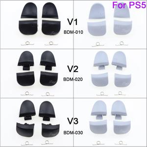 1/2/10세트 BDM-010 BDM-020 BDM-030 블랙 화이트 R1 L1 R2 L2 게임 트리거 버튼 스프링 포함 PS5 V1.0 V2.0 V3.0 컨트롤러용
