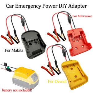 차량 비상 전원 DIY 어댑터 자동차용 30A 퓨즈 점화기 점프 스타터 마키타 밀워키 디월트 18V 리튬이온 배터리용