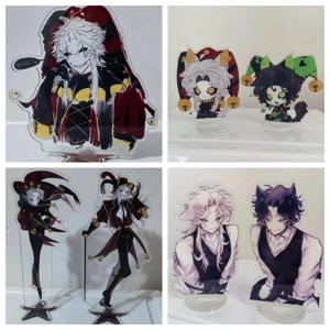 게임 The Freak Circus 피에로 코스프레 피규어 스탠드 아크릴 스탠딩 플레이트 모델 데스크탑 장식 액세서리 데코레이션 소품