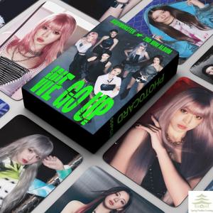 55개 로모 카드 BABYMONSTER 새 앨범 WE GO UP HD 프린트 포토카드 RUKA AHYEON ASA CHIQUITA PHARITA 팬 선물