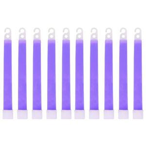 10-1개 6인치 생존 키트 군용 발광 라이트 캠핑 및 비상 생존 지진 대비용 발광 스틱