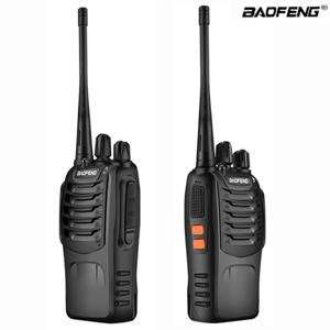 워키토키 바오펑 BF-888S 프로 UHF 양방향 400-470MHz 16채널 햄 휴대용 라디오 BF 888S 송수신기 BF888S 사냥 호텔용