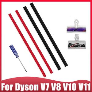 다이슨 V7 V8 V10 V11 진공 청소기 롤링 브러시 스트립, 부드러운 플러시 스트립 교체 부품, 구매 전에 다시 확인하세요