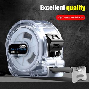 3/5/7.5/10M 스테인레스 스틸 줄자 고내마모성 측정 도구 목공 현장 측정을 위해 일본에서 수입됨