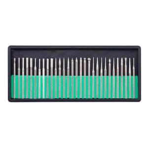 30pcs 다이아몬드 버 드릴 비트 세트 목공 조각 연마 드릴 비트 로터리 도구에 대한 내마모성 그라인딩 헤드