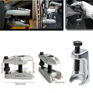볼 조인트 분리기 도구 조절 가능한 볼 조인트 풀러 자동차 조향 시스템 제거용 차고 수리 도구 범용