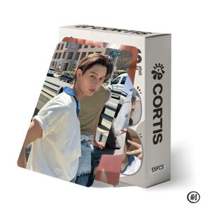 55개/세트 Kpop 아이돌 코르티스 새 앨범 시리즈 로모 카드 엽서 마틴 제임스 주훈 성현 켄호 팬 선물 컬렉션