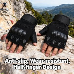 야외 스포츠 장갑 피트니스 장갑 바디 빌딩 훈련 스포츠 운동 사이클링 장갑 충격 방지 오토바이 사냥 장갑