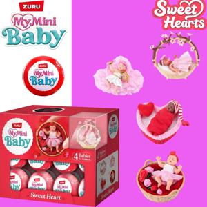 ZURU 마이 미니 베이비 스위트 하트 미스터리 캡슐 서프라이즈 베이비 돌 장난감 액세서리 포함 발렌타인데이 선물로 수집 가능