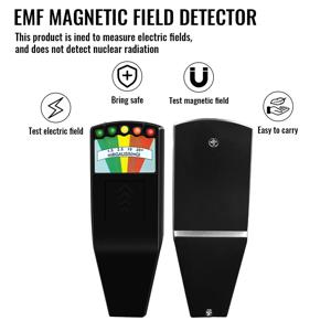 디지털 전자기파 방사선 측정기 |   휴대용 가우스 미터 및 전자기장 탐지용 도시미터 |   고정밀도