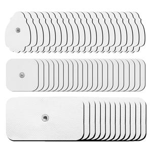 10/20pcs EMS 전극 패드 자체 접착식 근육 자극기 교체 패치 물리 치료 전기 자극 패치