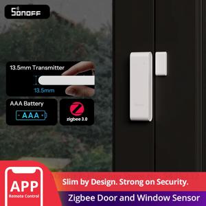 SONOFF SNZB-04PR2 SenseGuard DW Gen2 Zigbee 도어/창문 센서, 탬퍼 알림 기능이 있는 액티브 보안, 애플 홈을 통한 매터 브리지 지원