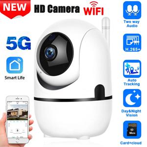 4K 미니 카메라 스마트 홈 자동 추적 1080P 와이파이 IP 카메라 풀 나이트 비전 네트워크 무선 CCTV 비디오 베이비 보안 카메라