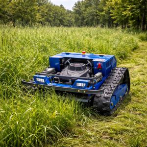 맞춤형 산업용 4행정 원격 제어 잔디깎이 CE/EPA 인증 45 °   경사진 마당과 과수원 등반