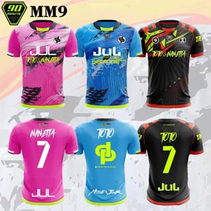 Maillot JUL Toto Ninetta 프린트 저지 남성 및 여성 통기성 축구 티셔츠 성인 어린이 반팔 티셔츠