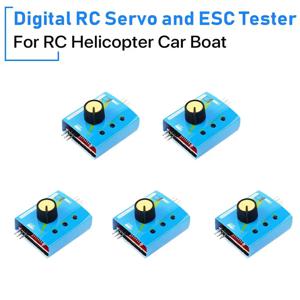 3CH RC 서보 테스터 디지털 다중 일관성 ESC 속도 컨트롤러 체커 조정 스티어링 기어 RC 헬리콥터 자동차용 CCPM