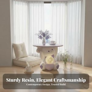 토끼 캐릭터 스탠드 귀여운 만화 디자인 라고모프 모양의 램프 다기능 간편한 켜기/끄기/전원 차단 제어