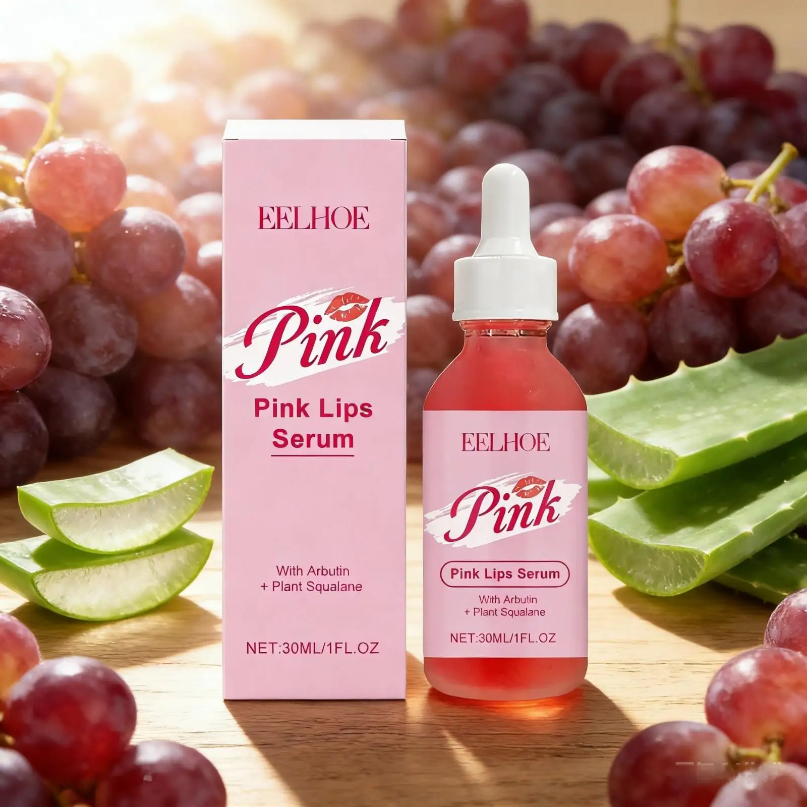 핑크 립 세럼 모이스춰라이징 립 브라이트닝 다크 립 제거용 스무스 립 엑스폴리에이터 데드 스킨 리무버 립 플럼핑 세럼